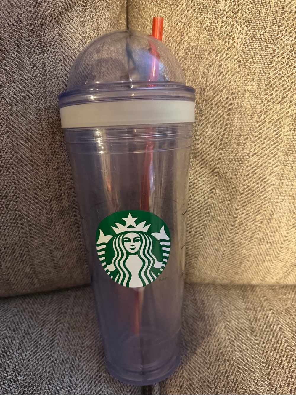 Starbucks Clear Double-Wall Acrylic Cold Cup Tumbler